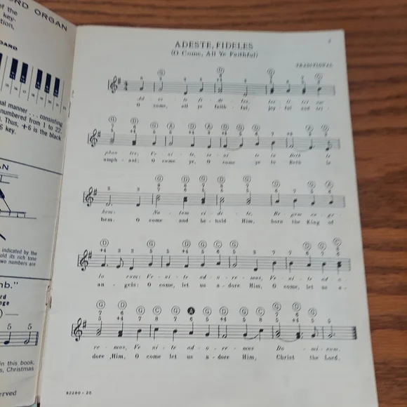 Vintage OrganMusic Books  Merry Christmas Time   Christmas Music For The Magnus - Picture 8 of 10
